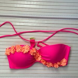 Victoria's Secret Neon Pink Bikini Top